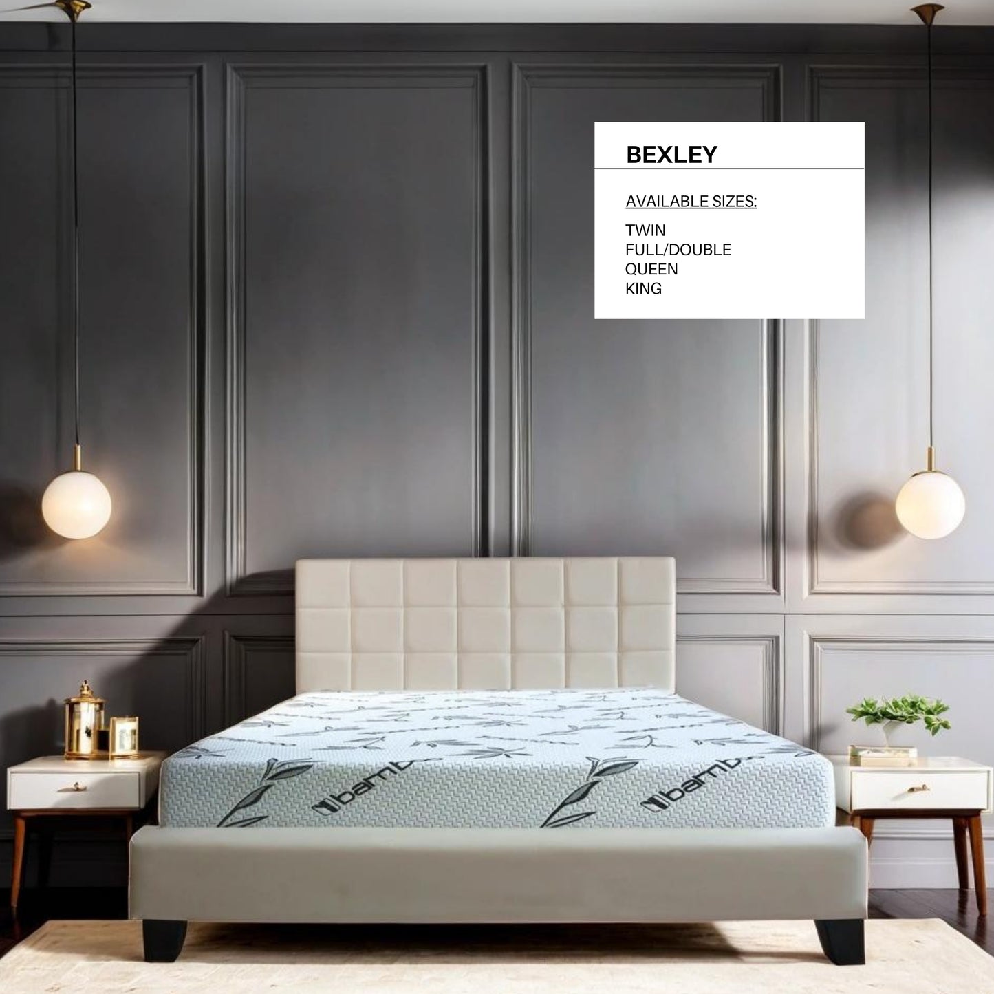 BEXLEY Hand-8-inch & 9-inch Handcrafted Mattress